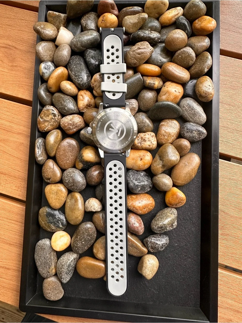 Tsovet Black Dial Diver Watch with Compass Bezel automatic Miyota 8215